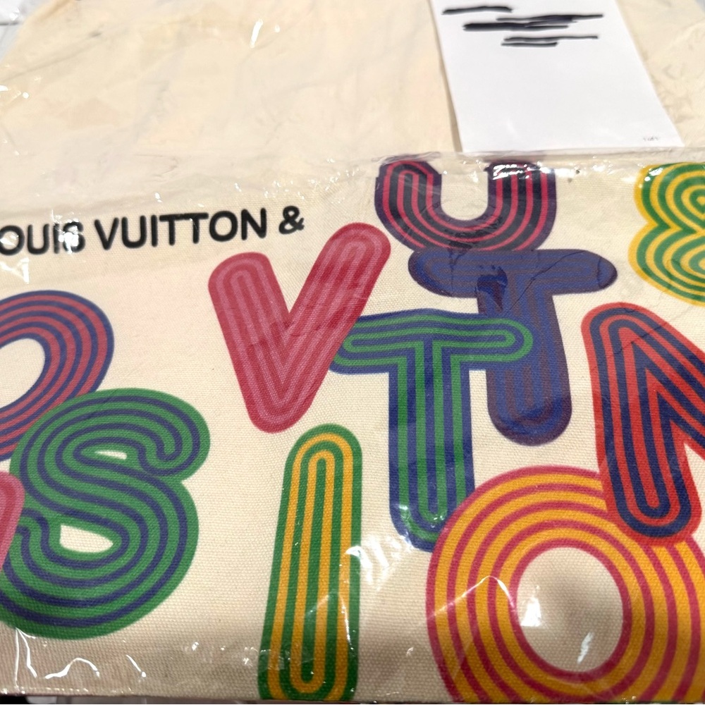 Louis Vuitton Canvas Eco Tote Bag Shenzhen Exhibition Limited Multi Color USA - Picture 2 of 3